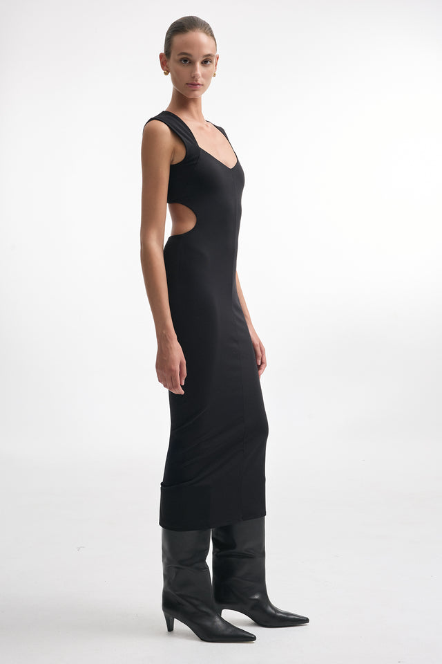 BROOKE DRESS BLACK