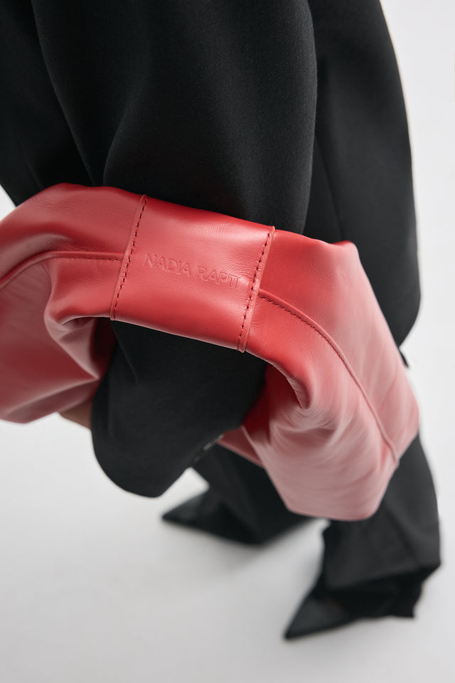 SIN MINI LEATHER BAG RED