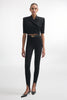 MELANIE CROP TOP BLACK
