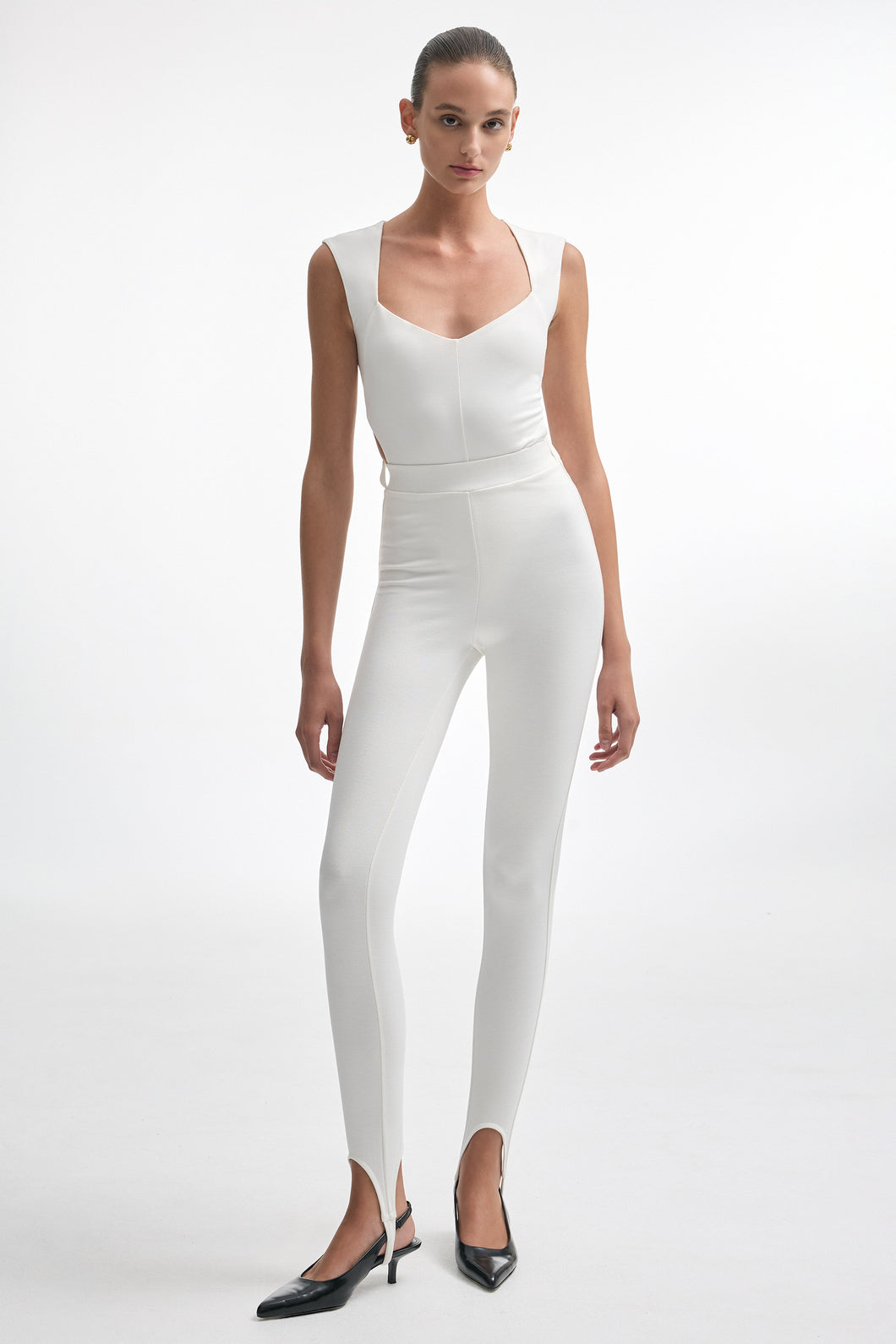 MELANIE LEGGINGS OFF WHITE