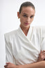 MELANIE CROP TOP OFF WHITE