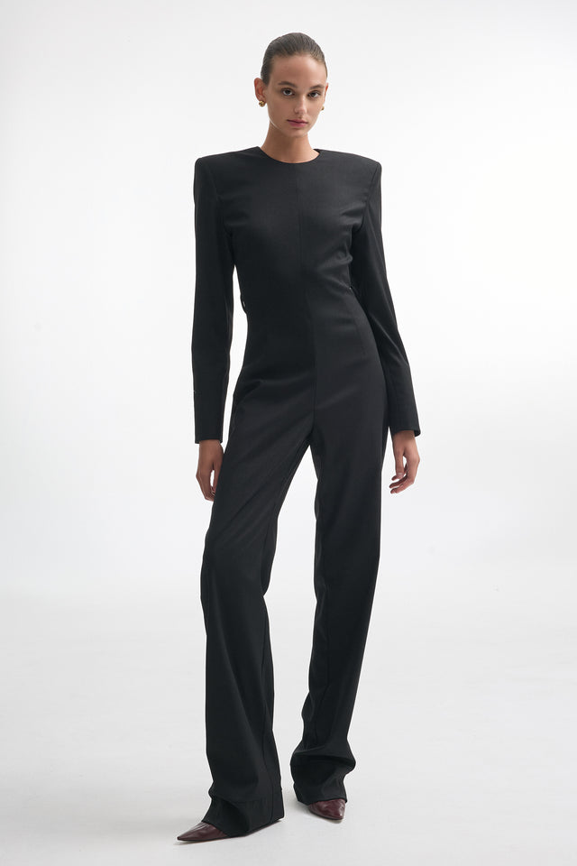 NIGHT SHIFT JUMPSUIT BLACK