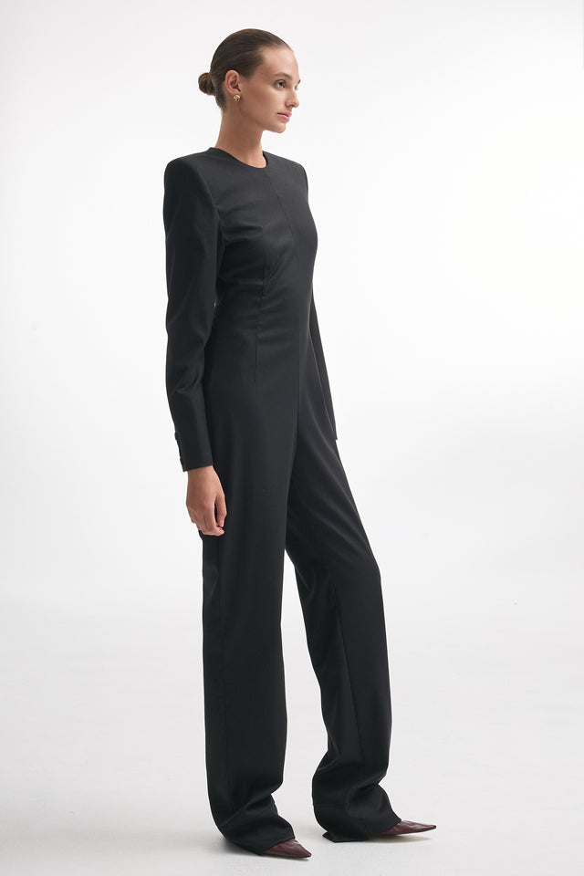 NIGHT SHIFT JUMPSUIT BLACK