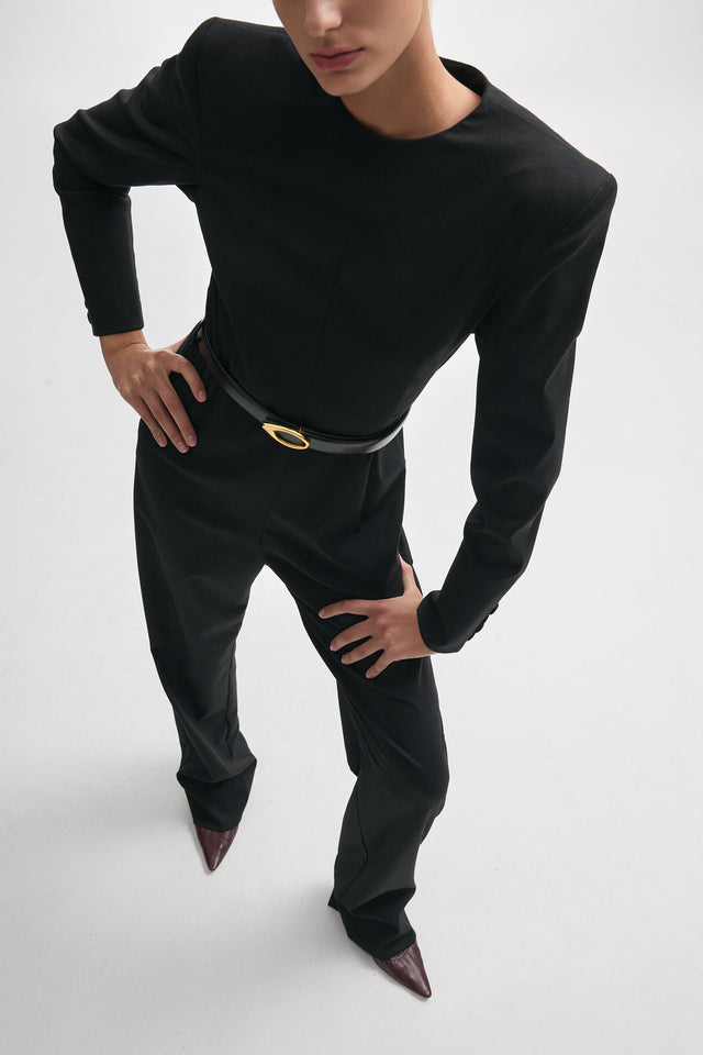 NIGHT SHIFT JUMPSUIT BLACK