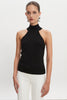 HEAVEN KNITTED TOP BLACK