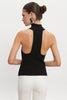 HEAVEN KNITTED TOP BLACK