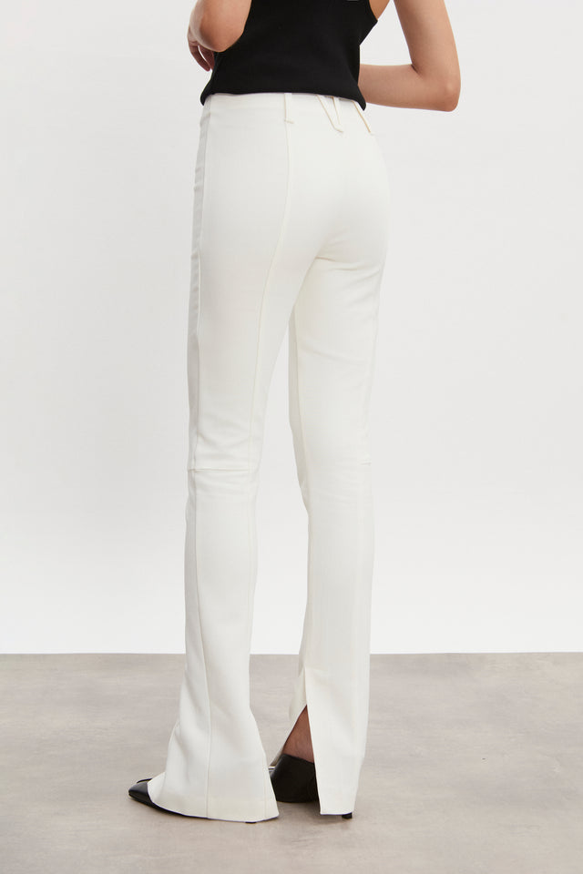 HOURGLASS SKINNY TROUSERS OFF WHITE