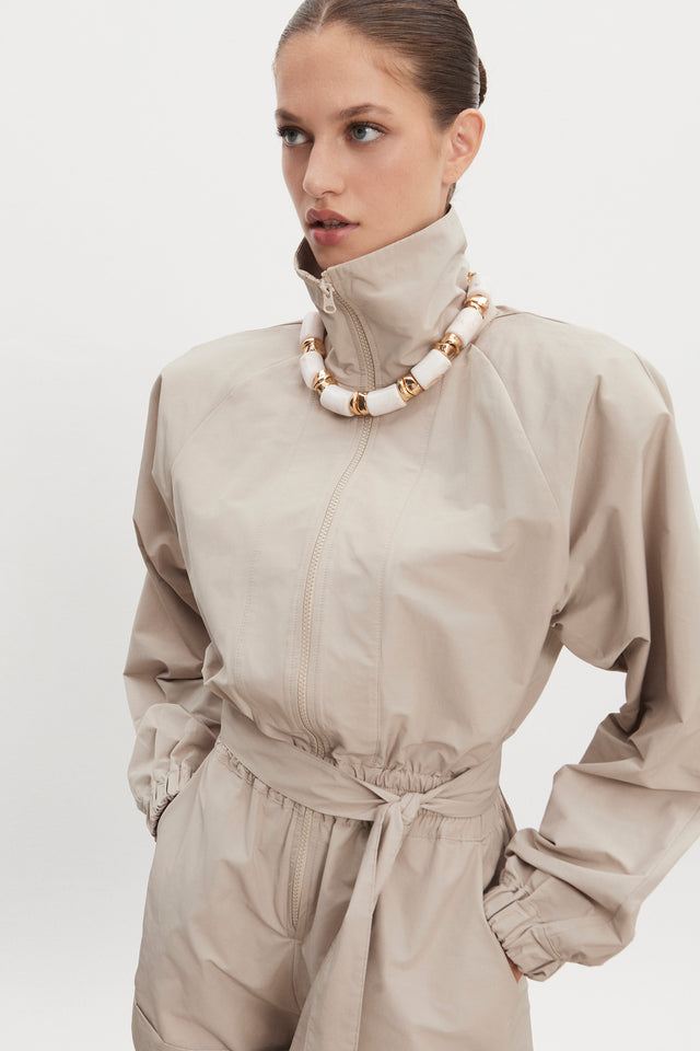 PAOLO JUMPSUIT GREIGE
