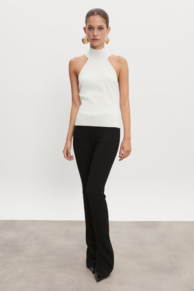 HEAVEN KNITTED TOP OFF WHITE