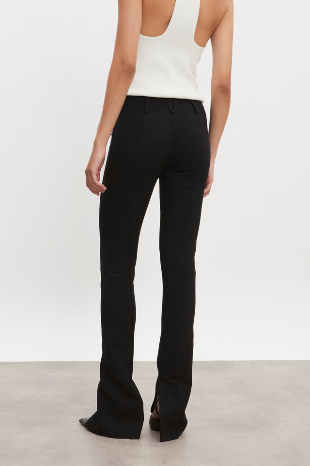 HOURGLASS SKINNY TROUSERS BLACK