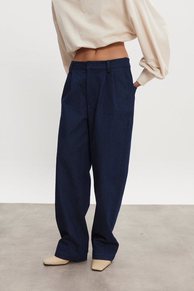 AMERICA DENIM TROUSERS DARK BLUE