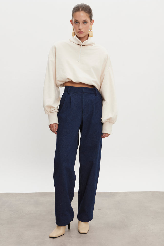AMERICA DENIM TROUSERS DARK BLUE