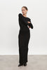 MAGNETIC KNITTED MAXI SKIRT