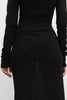 MAGNETIC KNITTED MAXI SKIRT
