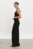 MAGNETIC KNITTED MAXI DRESS BLACK