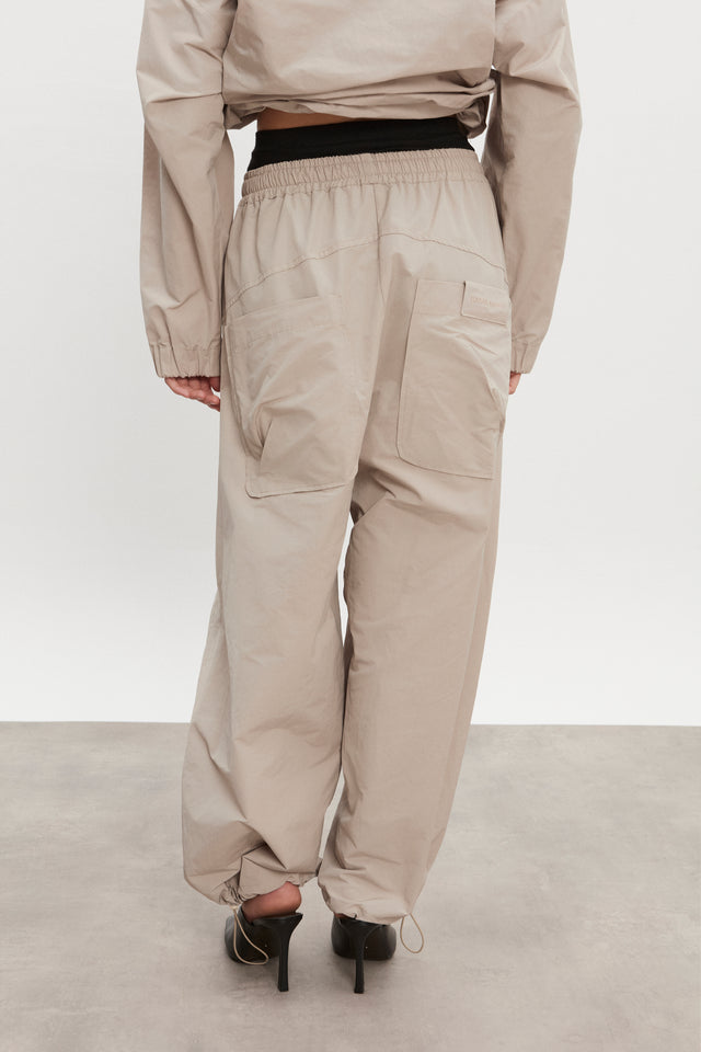 PAOLO TRACKPANTS M/W GREIGE