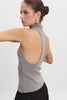 HEAVEN KNITTED TOP GREY