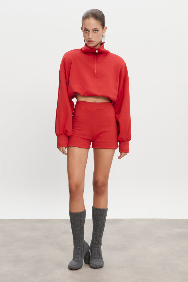 ZEN BLOUSE RED