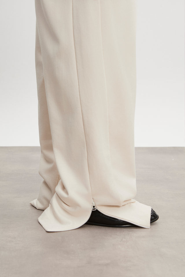 ZEN TRACKPANTS ECRU