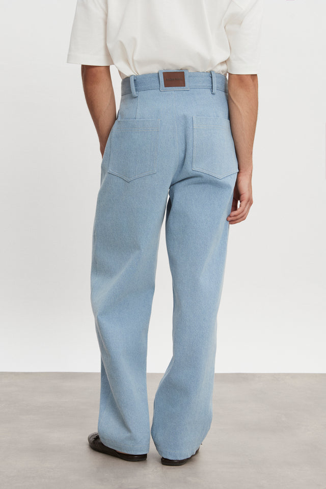AMERICA DENIM TROUSERS LIGHT BLUE
