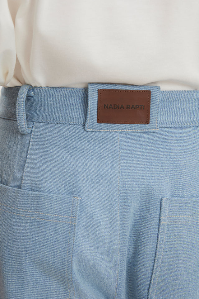 AMERICA DENIM TROUSERS LIGHT BLUE