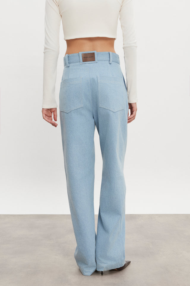 AMERICA DENIM TROUSERS LIGHT BLUE