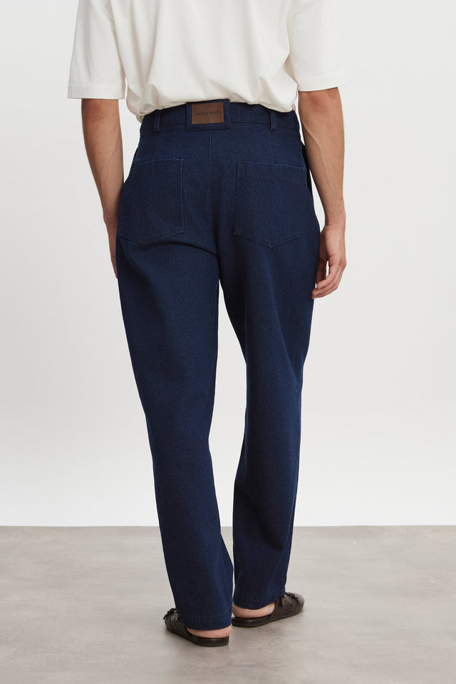 AMERICA DENIM TROUSERS DARK BLUE