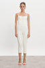 CALIFORNIA CAPRI JUMPSUIT OFF WHITE