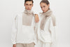 PAOLO WIND ANORAK M/W WHITE-GREIGE