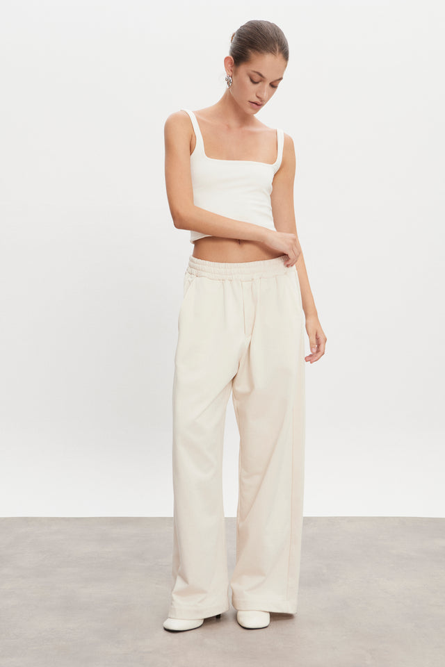 ZEN TRACKPANTS ECRU