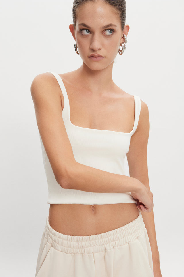 BITE TOP OFF WHITE