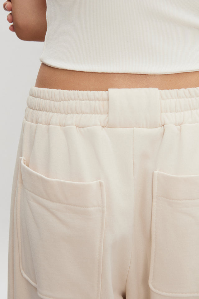 ZEN TRACKPANTS ECRU