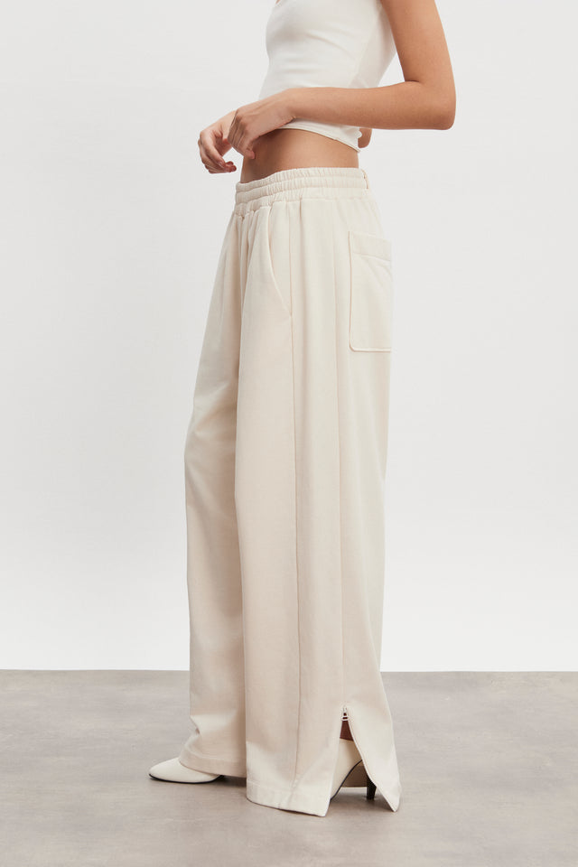 ZEN TRACKPANTS ECRU