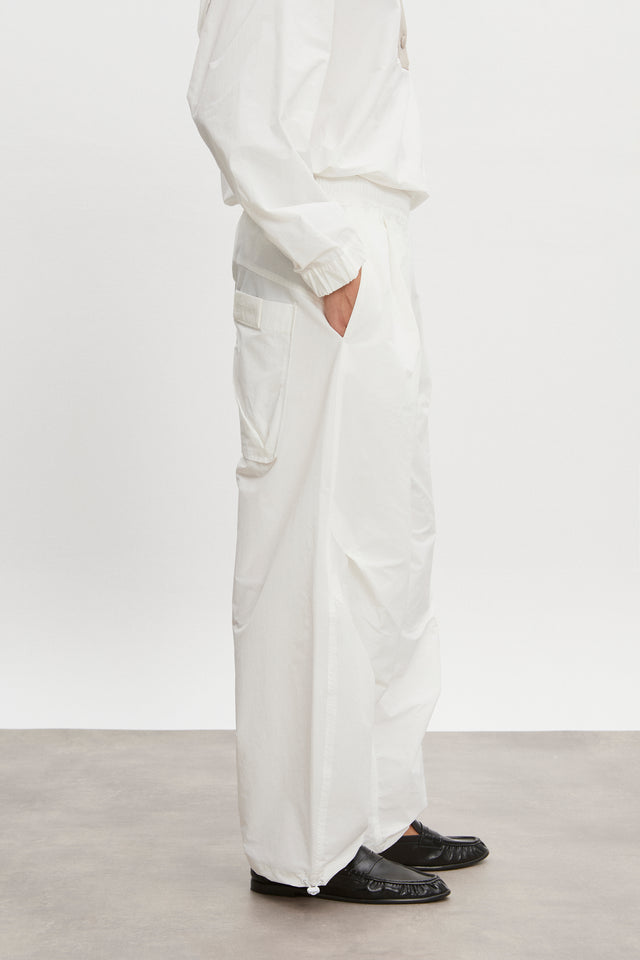 PAOLO TRACKPANTS M/W WHITE