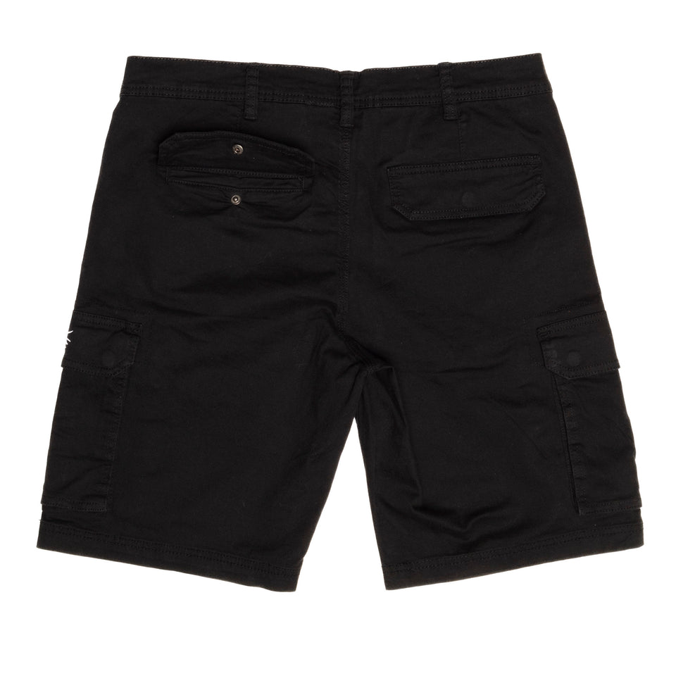 Black “Tag” Cargo Shorts