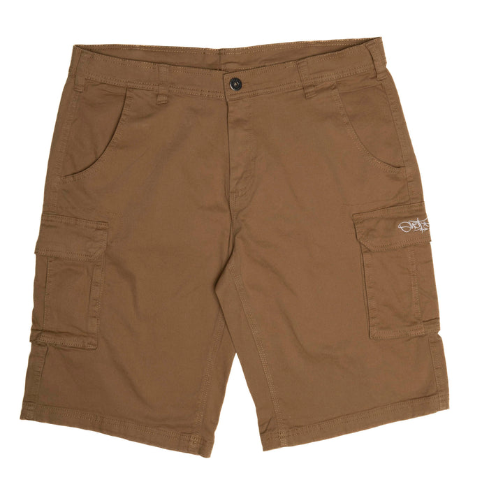 Light Brown “Tag” Cargo Shorts