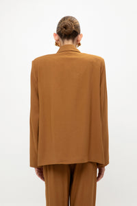TAN BLAZER