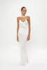 WHITE DRESS WITH STRAPS