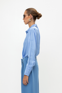 INDIGO SLIM FIT SHIRT