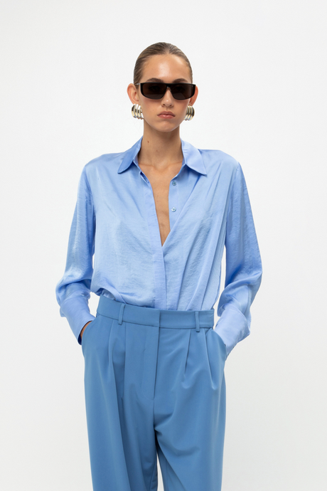 INDIGO SLIM FIT SHIRT