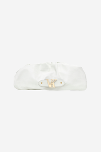 WHITE LEATHER BAG