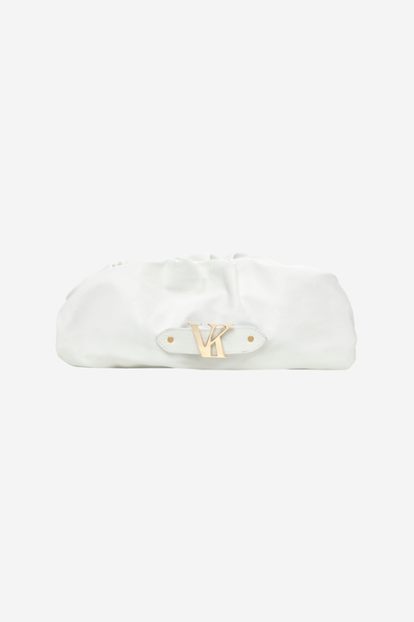 WHITE LEATHER BAG