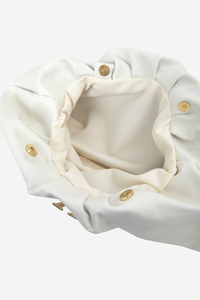 WHITE LEATHER BAG