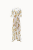 YELLOW FLOWER “JUNE” DRESS