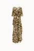 VASSIA’S DRESS IN A YELLOW PRINT