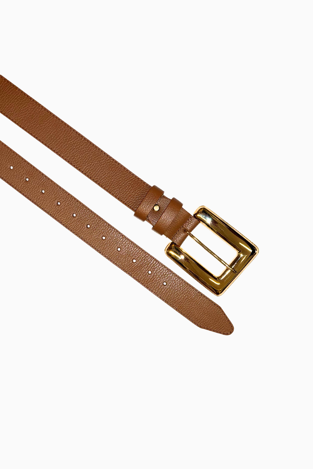 BROWN THICK BELT
