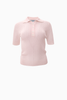 PINK POLO KNITTED T-SHIRT