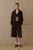 BROWN SUEDE JACKET
