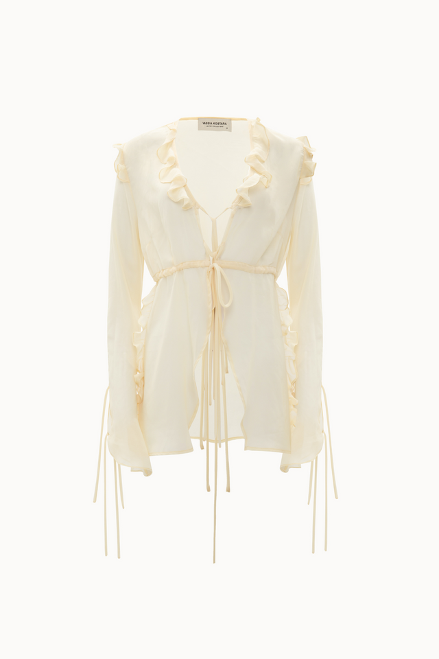 CHAMOMILE YELLOW SHEER TOP