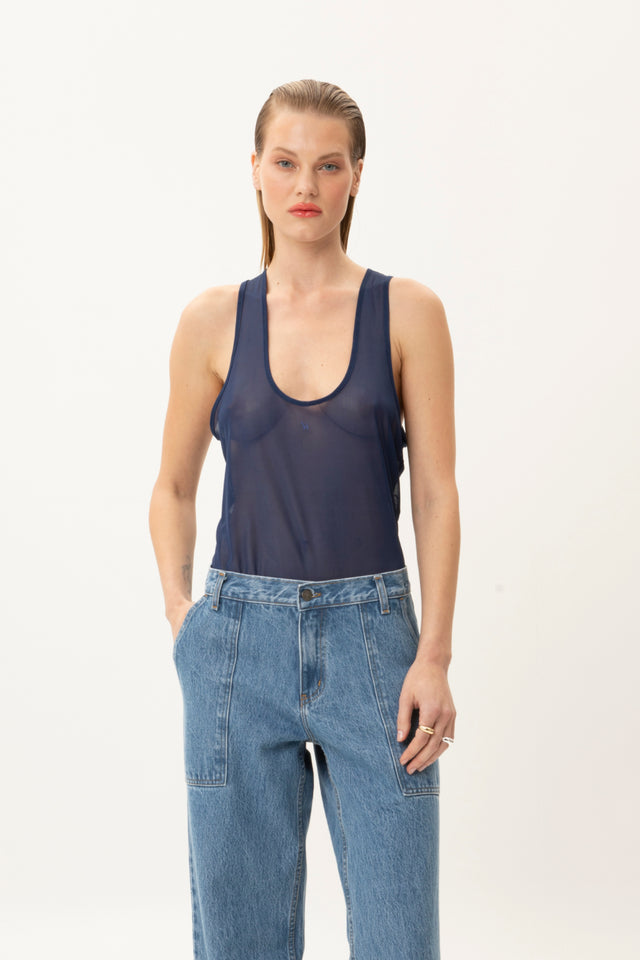 ROYAL BLUE TANK TOP